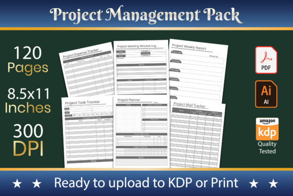 Boost Your Project Management with Editable KDP Interior