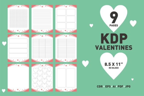Creating a Charming Valentine's Day Book with Happy Valentine's KDP Interior