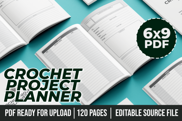 Crochet Project Planner Interior for KDP: A Comprehensive Guide