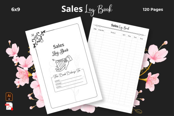 Enhance Your KDP Publishing with the Sales Log Book - Kdp Interior