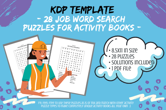 Explore 28 Assorted Jobs Word Search Puzzles