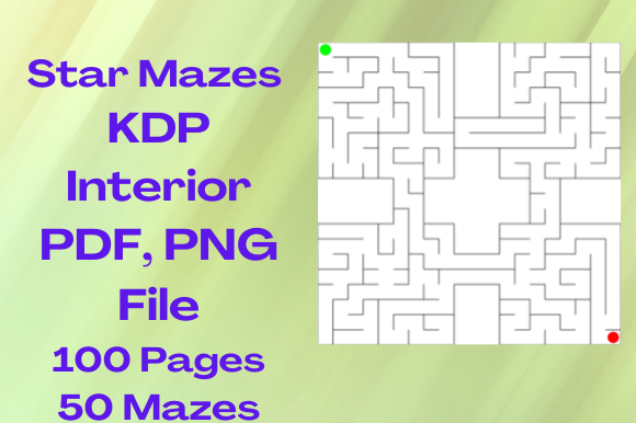 Hello and Welcome to my Lafuma Design Studio: A Star Maze Interior to Boost Your Business on Amazon KDP
