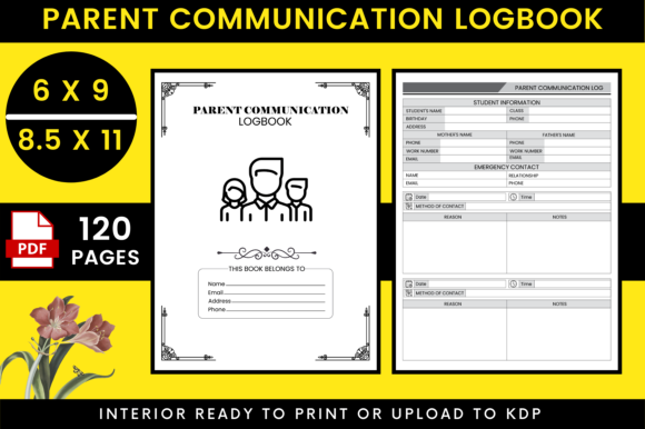 KDP Parent Communication Logbook: A Comprehensive Tool for Effective Communication and Organization