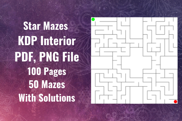 Strategic Use of Mazes Activity Interior for KDP to Enhance Your Publishing Ventures