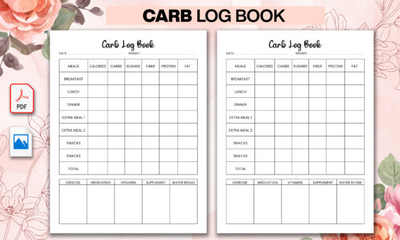 Strategic Use of the Carb Log Book-Daily Food Intake Journal for Enhanced Outcomes