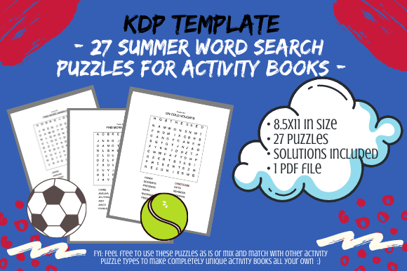 Summer Word Search Puzzles for All Ages