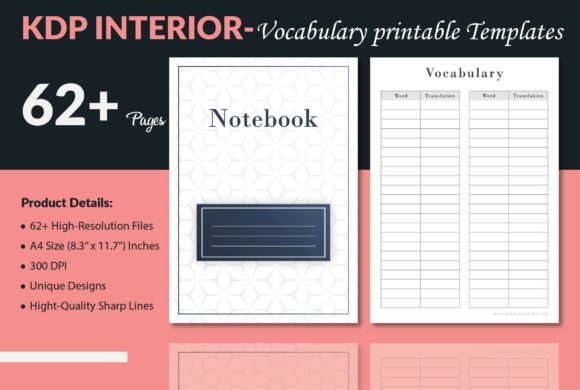Understanding and Utilizing Vocabulary Printable - KDP Interior