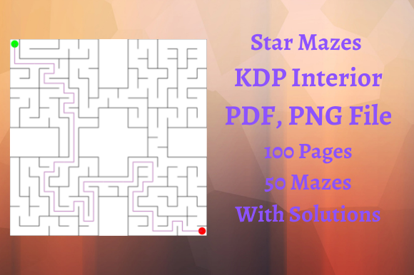 Unlock Creativity and Engagement with 50 Mazes for KDP Activity Book