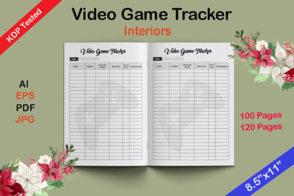 Unlocking Creativity with the Video Game Tracker Interior for KDP