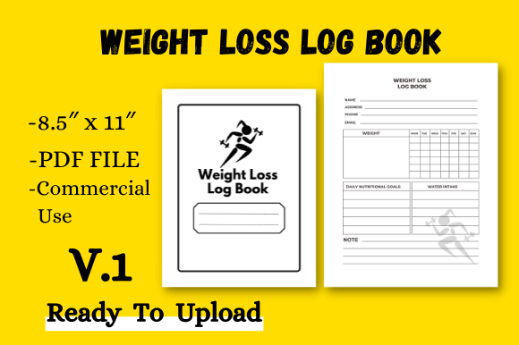Weight Loss Log Book Vol.1: Your Journey Companion
